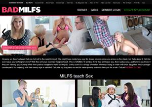 MILFs and teens seduce men together